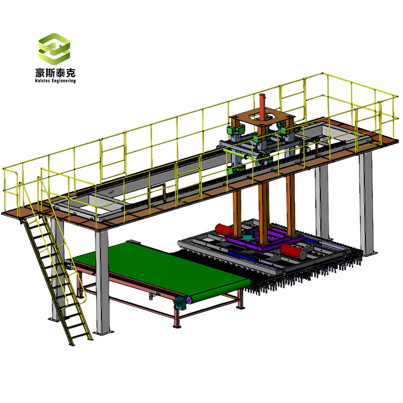 Automatic Control System Brick Production Plant For Bricks 25000 Bricks/Hr Capacity