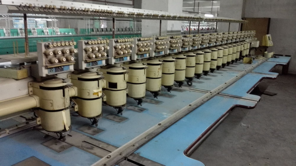 Barudan Professional Embroidery Machine Used For Sports Uniforms