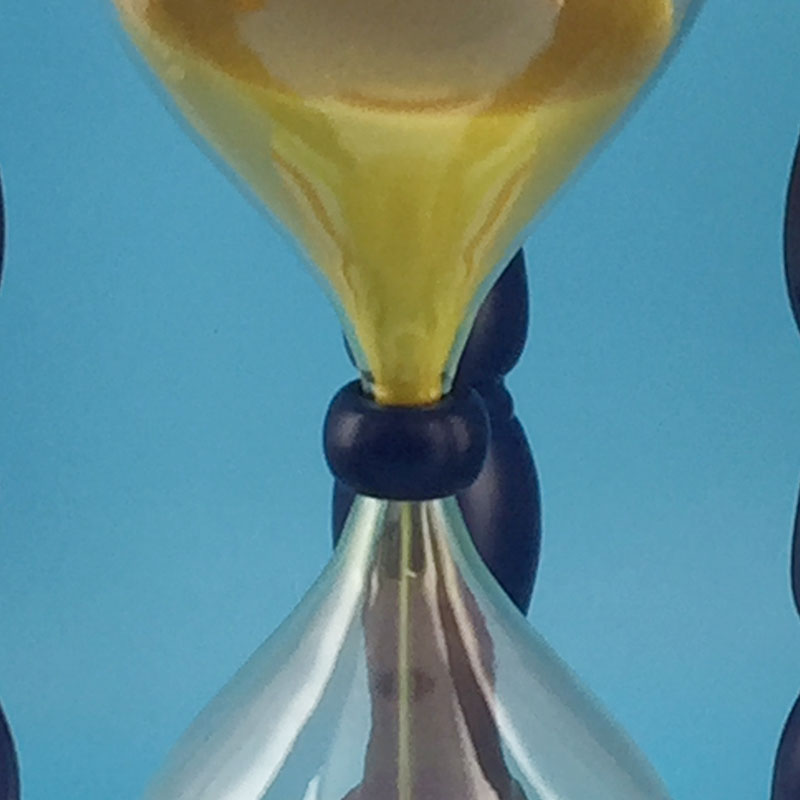 Home Decor Time Out Sand Timer 60 Minutes Wooden Hourglass Stool