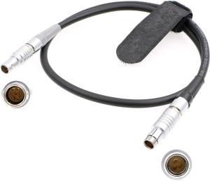 China Straight Arri Alexa Mini Audio Cable , Run Stop Cable 3 Pin Male To 7 Pin Male wholesale