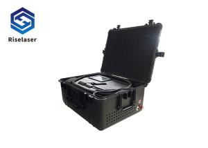 China Suitcase Packed 2mJ Metal Laser Cleaning Machine Laser Metal Rust Remover wholesale