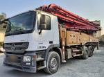Used 2018 Concrete Pump Truck 56m Mounted Pump Truck Chassis Now For Sale