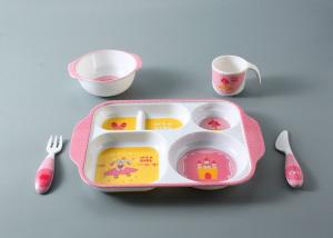 China CIQ Approved Cartoon Pattern Melamine Dinnerware Set wholesale