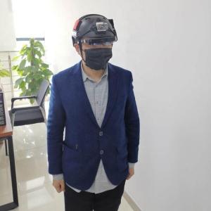 China Unaware And Contactless Rapid Screening Smart Helmet wholesale