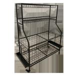915mm Length 420mm Width Garage Sports Ball Organizer For Sport Shops