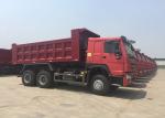 SINOTRUK HOWO Tipper Dump Truck 10 - 25CBM With Air Suspension Seat MINI Player