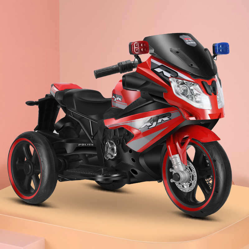 Plastic Type PP Children Electric 3 Wheels Motorcycle Toys Ride On 12V Car for Kids