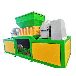 China 9CrSi/D2/SKD-11 Blades Material Double Shaft Shredder for Scrap Metal Steel Recycling wholesale