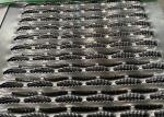 Custom Crocodile Mouth Anti Skid Metal Sheet Silver Channel 120mm-1000mm Various