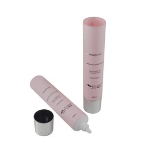 China Custom Logo Print Cosmetic Empty Squeeze Soft Tubes For Skincare Lotion Hand Cream Body Face Lotion Sunscreen Plastic Pa wholesale