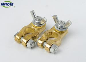 China High Precision Car Battery Terminal Clamp Replacement Brass Connector wholesale