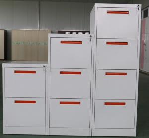 China anti-tilt central locked knock down 3 drawer filing cabinet/storage cabinet,In stock wholesale