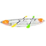 See Bottomed Recreational Rowing Boat , Thick Transparent Flat Bottom Kayak