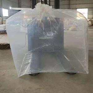 China Transparent Form Fit Big Bulk Bag Outer PE PP FIBC Bags wholesale