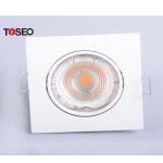 68mm Square Adjustable Downlight , AC 220-240V Recessed LED Ceiling Lights