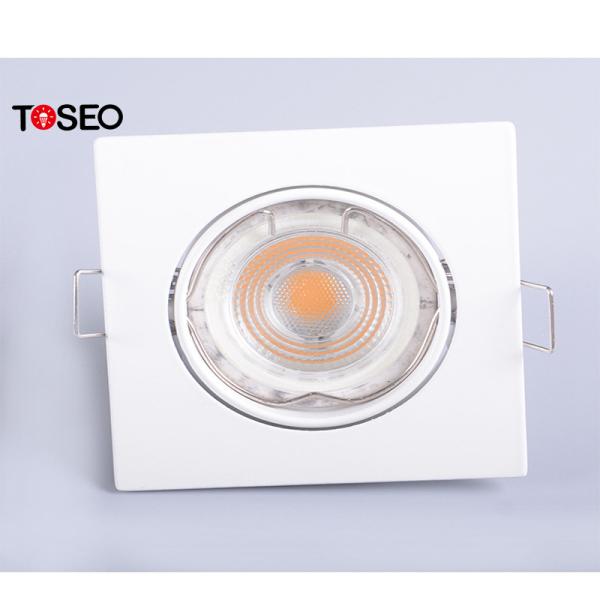 68mm Square Adjustable Downlight , AC 220-240V Recessed LED Ceiling Lights