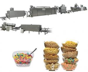 China Multifunctional Extruder Corn Maize Flakes Breakfast Cereals Machine Production Line on sale