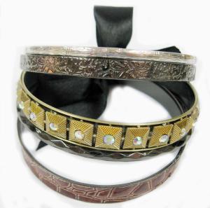 China metal bangle set wholesale