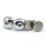 Silver Non Standard Screws Customized Cold Headed Parts 0.01mm Tolerance