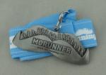 MORUNNER Ribbon Medals , 3D Zinc Alloy Die Cast With Antique Nickel Plating