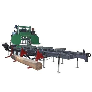 China Horizontal Style Full Automatic Log Sawmill Saw Machine for Heavy Duty Wood Processing wholesale