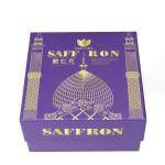 50ml Saffron Spice Box Round Candle Tin Jar Tin Aluminum Tea Tin