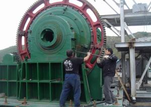 China Copper ore ball mill/limestone ball mill gear/stone grinding machine on sale