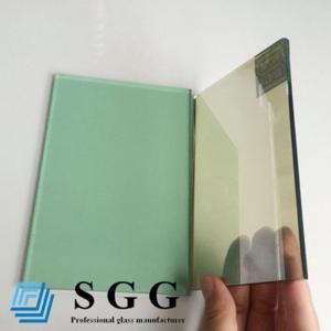 China Top quality 6mm light green reflective glass panel wholesale