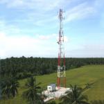 4 legs Microwave 5G Communication Angle Steel Tower