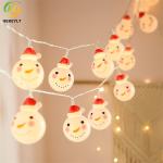4.5 / 220V Colorful LED String Light Christmas Festival Atomosphere Decorative
