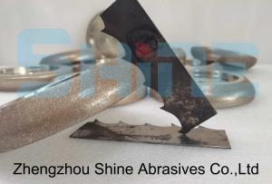 China 1x Round CBN Sharpening Wheel Tool 8inch Electroplated wholesale