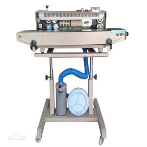 China Gas Flushing Vertical Sealing Machine For Aluminum Bag Plastic Bag wholesale
