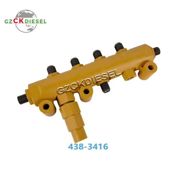 Common Rail Fuel Tube 438-3416 4383416 For Caterpillar E320D E323D Excavator C6