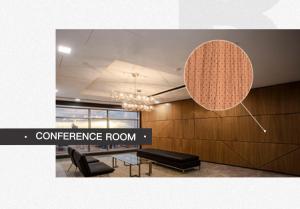 China Micro Perforated Acoustic Absorption Panels , Sound Absorption Sheets 600x600 600x1200 wholesale