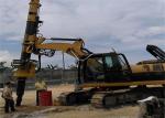 KR50A 75KN Pile Driver Attachment 38m/Min Earth Auger Drilling Machine
