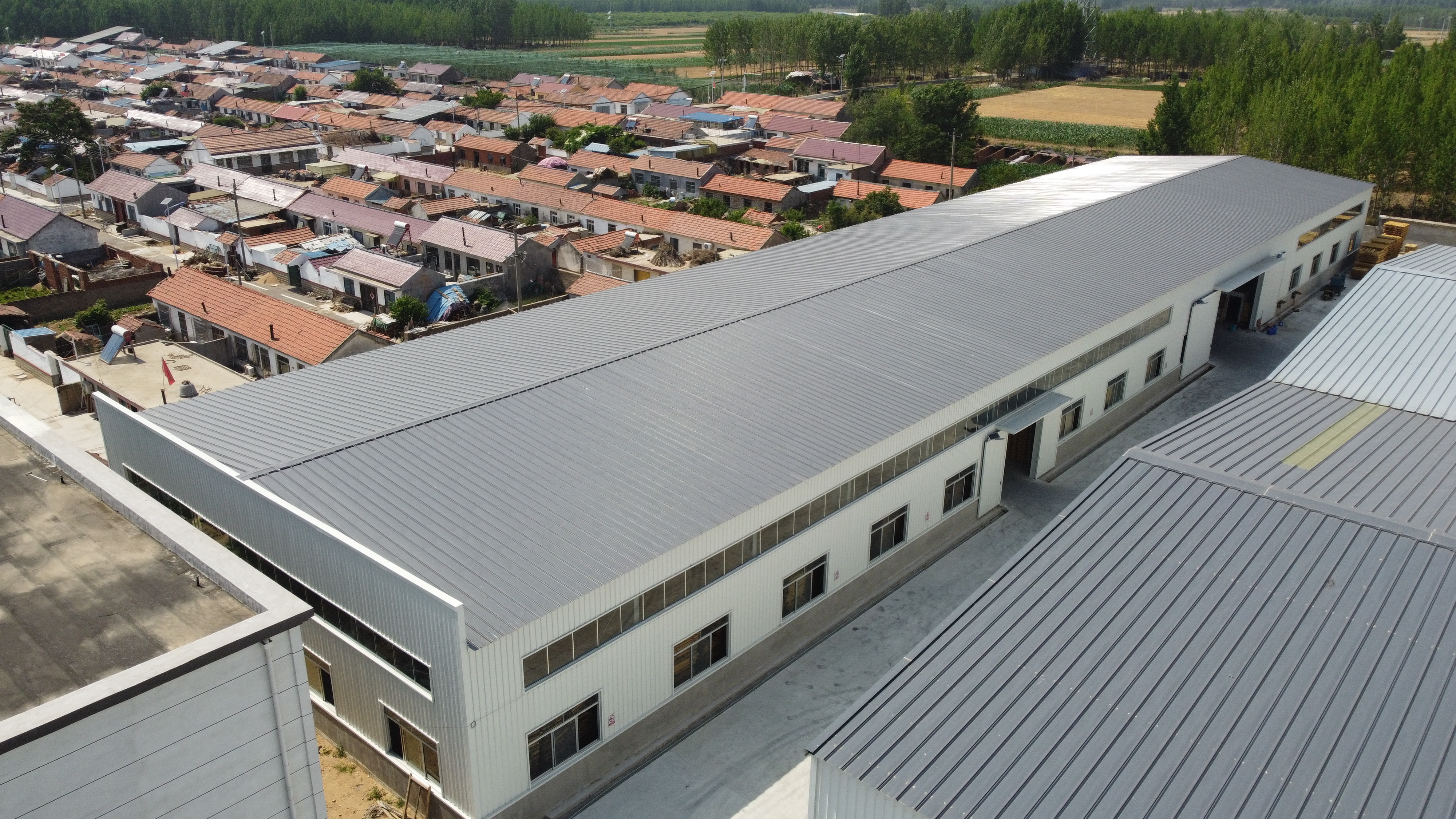 Quick Assembly Recyclable Prefabricated Steel Building Industrial Workshop Construction