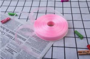 China 100 Nylon Silk Organza Ribbon Color Charts Available With Shiny Surface wholesale