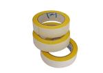 Yellow 2 Inches 30Y Double Sided Carpet Tape For Rugs , Mats , Pads , Runners