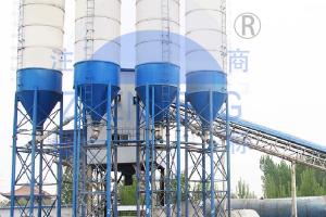 China 110kw Automatic HZS180 Concrete Batching Plant, Plb4800 Small Scale Cement Plant 80T Weight wholesale