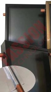 China Solar Water Heater Parts Flat Roof Laser Welding Flat Plate Solar Collector Blue Titanium Coating wholesale