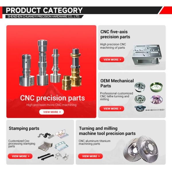 Precision CNC Turning Milling Parts Micro Machining Customized Sizes