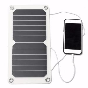 China A Grade Sunpower Thin Flexible Solar Panels 5V 5W For Outdoor Traving / Camping wholesale