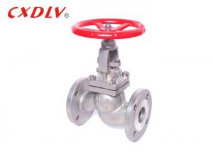 China GB CFM8 Stainless Steel Globe Valve Flanged Type Full Bore Stop Valve wholesale