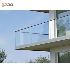 China Rot Proof Aluminum Glass Railing Handrail Pool Fence Stainless Steelsafe Balcony Fence wholesale