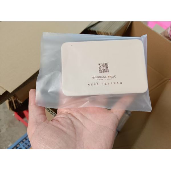 Rectangular Hinged Tin Box Plated Metal Container For Small Craft Perfume Tinplate