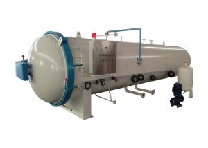 China Q345R Wood Treatment Plant PLC Automatic Control Track Sleepers Lumber Preservation Equipment wholesale