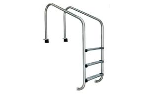 China Big Curve Stainless Steel Ladders Swimming Pool Accessories , Customized wholesale