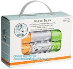 Cornstarch Based Eco Compostable Dog Poop Pick Bag - 4Refill Rolls,60Bags,