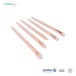 ISO9001 BSCI Synthetic Hair Makeup Brush Aluminum Ferrule