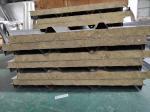 Building Material 50mm Stainless Steel Rock Wool Sandwich Panel